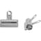 Business Source Bulldog Grip Clips No. 4 3" Width for Paper Heavy Duty, PK12 58503 - alternate 3